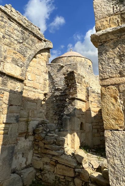 Timiou Stavrou Monastery in Anogyra Village