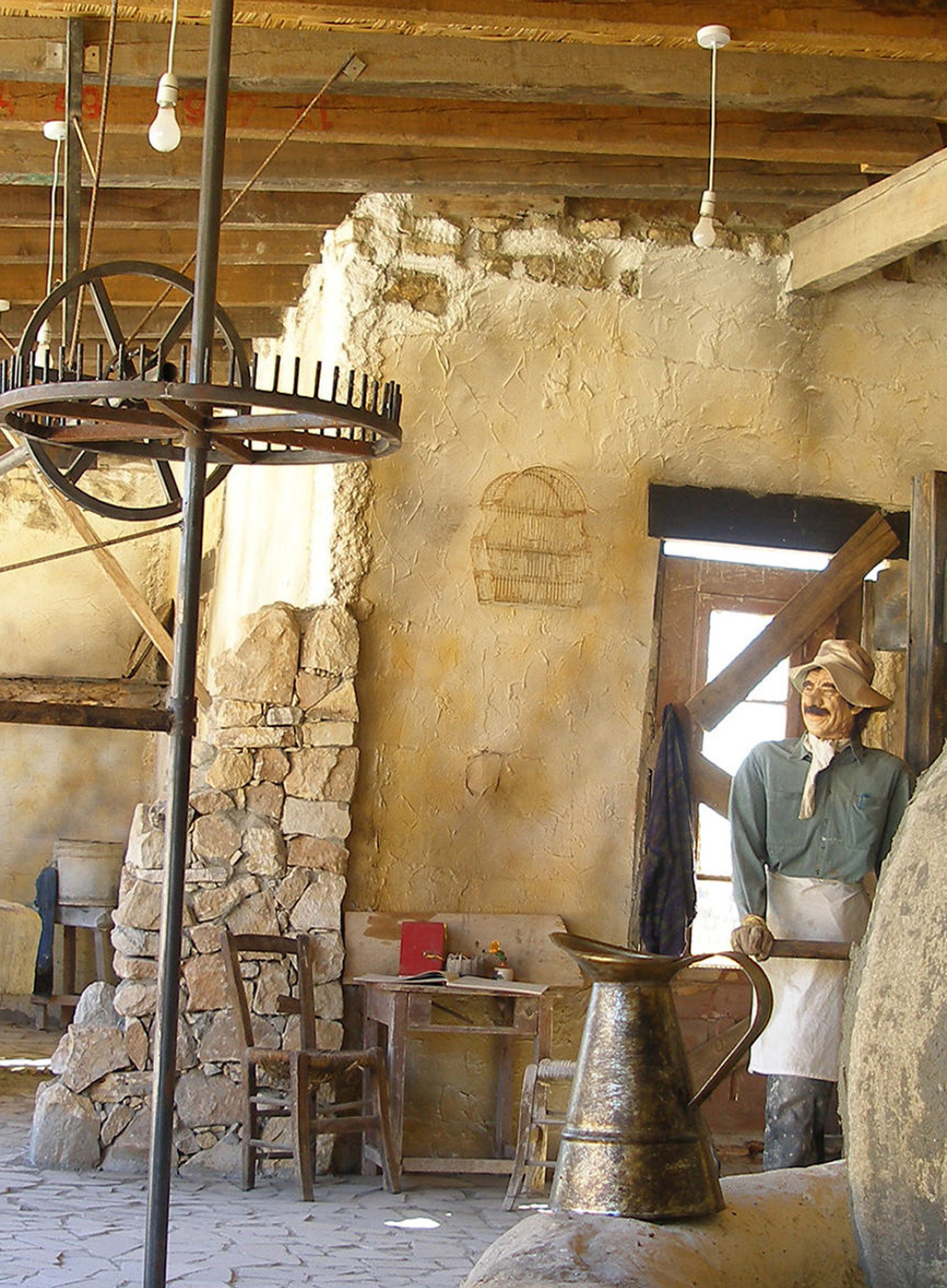 Oleastro Olive Park Mill Museum  in Anogyra Village