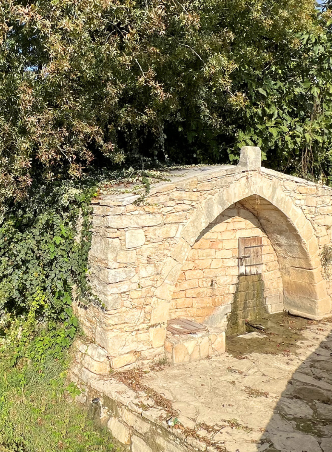 Well Old Water Source in Anogyra Village