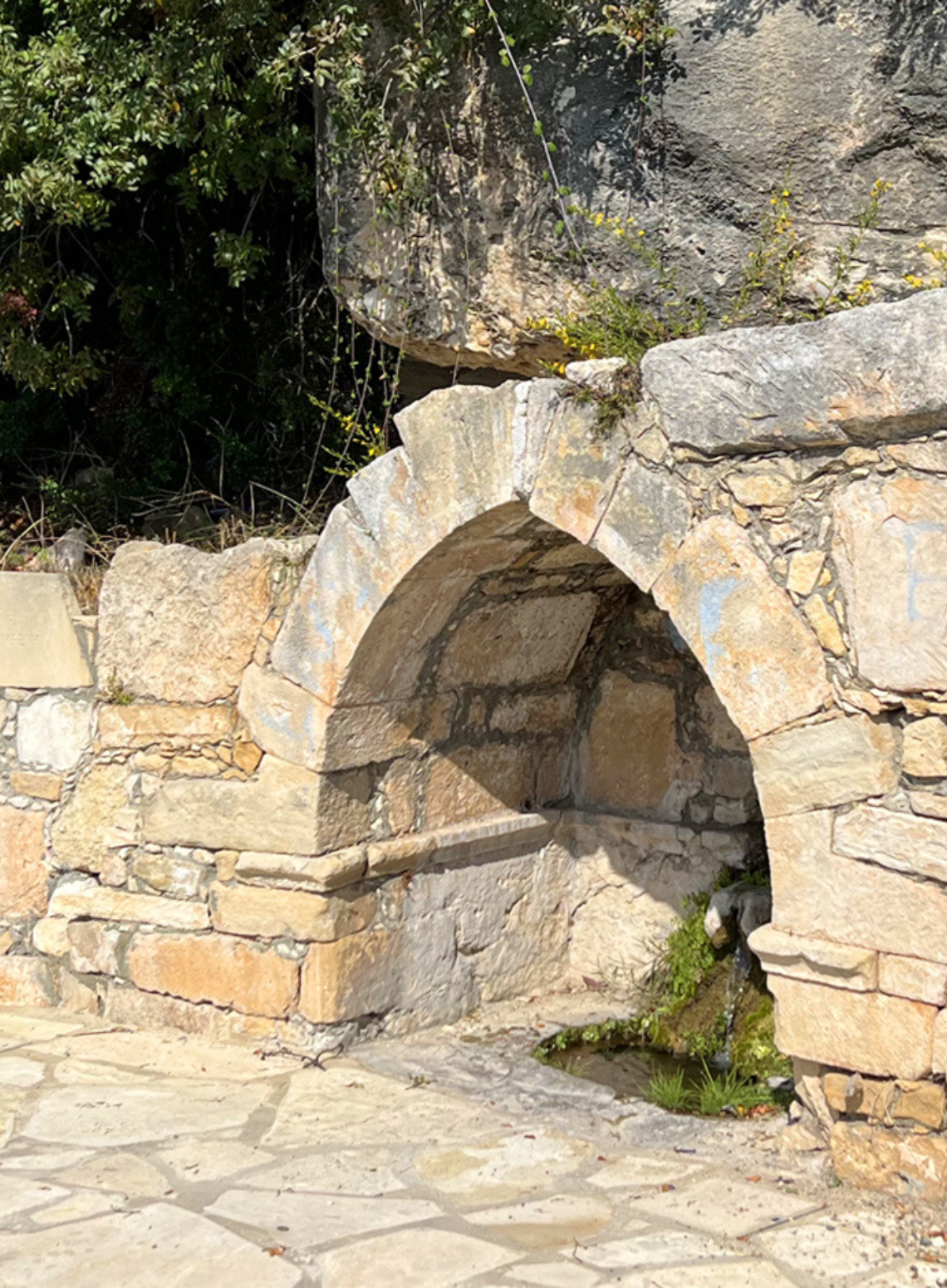 Apikrenis Spring Water in Anogyra Village