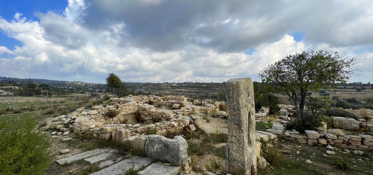 Anogyra Archaeological Site in Anogyra Village